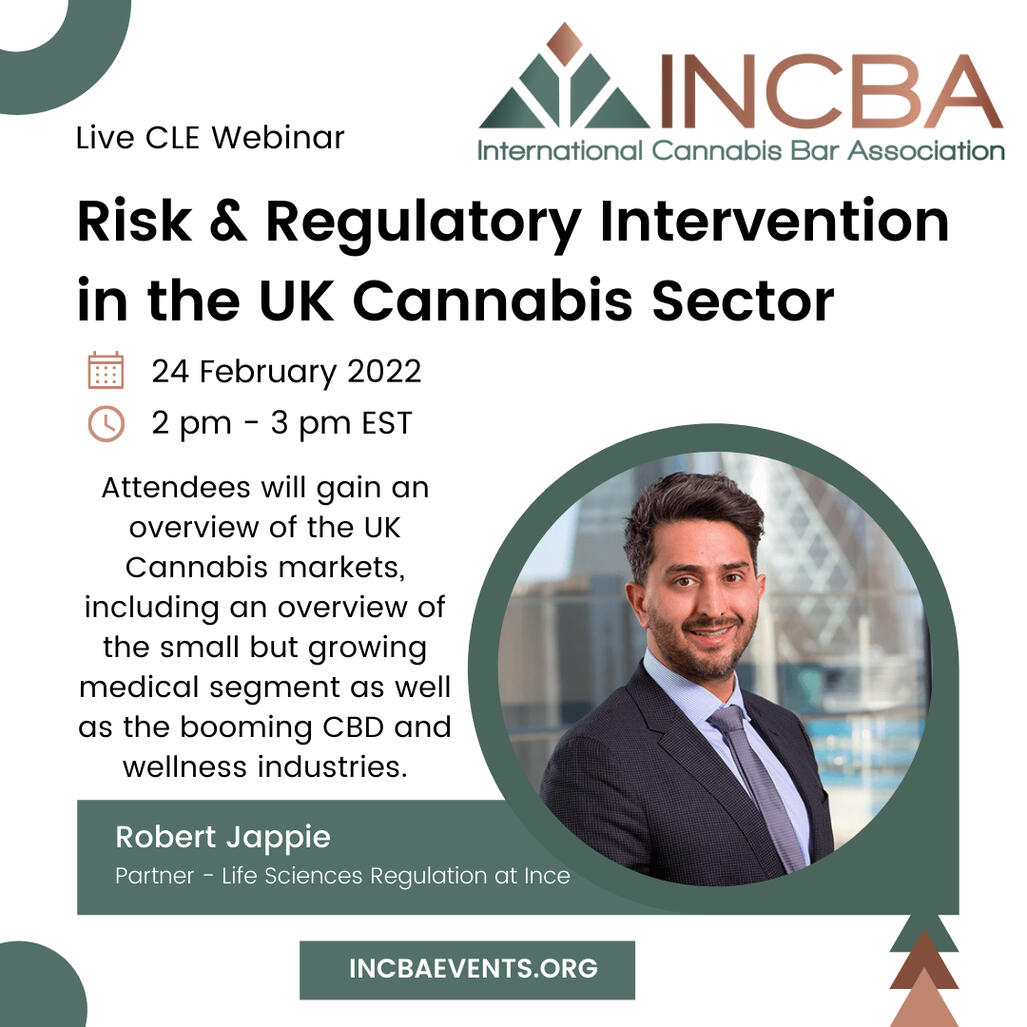 Risk & Regulatory Intervention in the UK Cannabis Sector